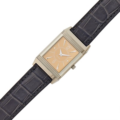 Lot 1040 - Jaeger LeCoultre White Gold 'Reverso Classique' Wristwatch, Ref. no. 250.3.86