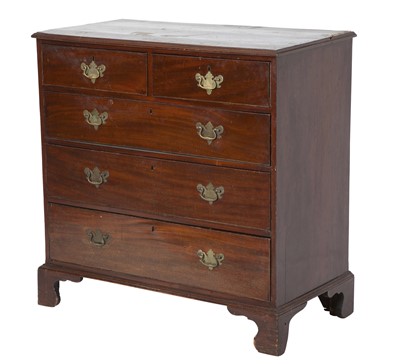 Lot 121 - George III Mahogany Chest of Drawers