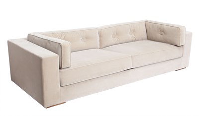 Lot 837 - India Madhavi Upholstered "Oedipe" sofa