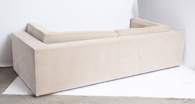 Lot 837 - India Madhavi Upholstered "Oedipe" sofa