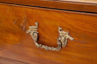 Lot 151 - George III Mahogany Secretaire Chest on Chest