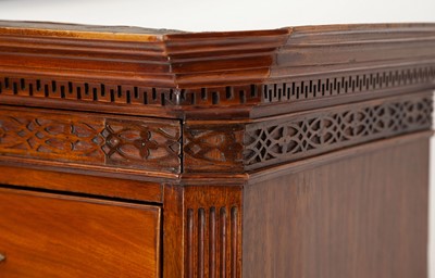 Lot 151 - George III Mahogany Secretaire Chest on Chest
