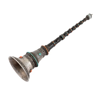 Lot 776 - A Tibetan Shawn Trumpet