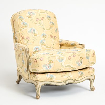 Lot 68 - Regence Style Painted Bergere