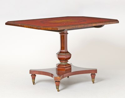 Lot 156 - George IV Painted Satinwood Breakfast Table