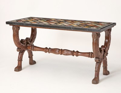 Lot 153 - George IV Mahogany and Marble Top Specimen Table