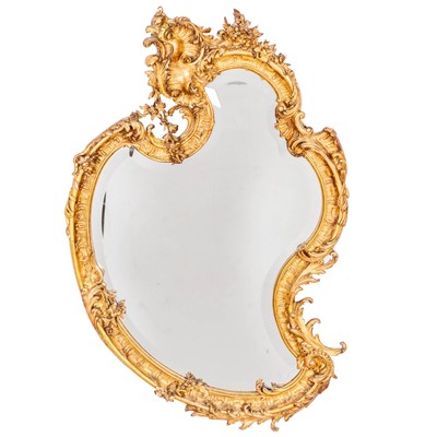 Lot 356 - Napoleon III Gilt-Wood Mirror