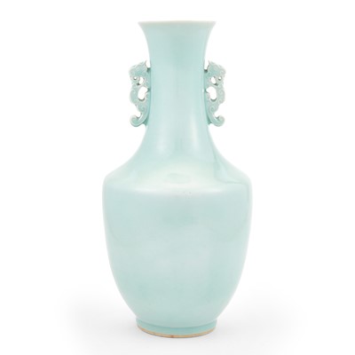 Lot 210 - A Chinese Pale Celadon Porcelain Vase