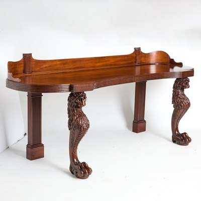 Lot 148 - George IV Carved Mahogany Serving Table