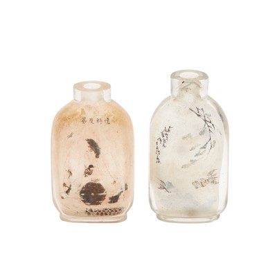 Lot 412 - Two Chinese Inside Painted Snuff Bottles