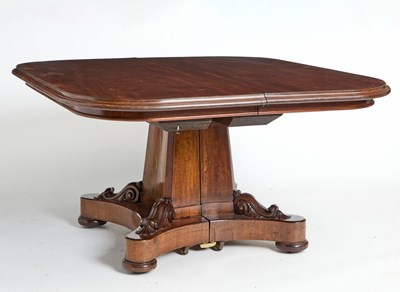 Lot 130 - William IV Mahogany Extension Dining Table