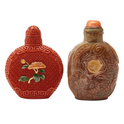 Lot 403 - Two Chinese Snuff Bottles