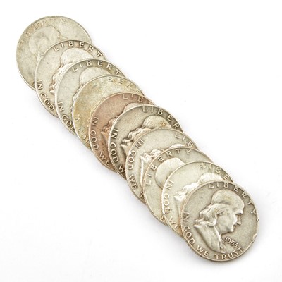 Lot 1086 - United States Silver Half Dollars