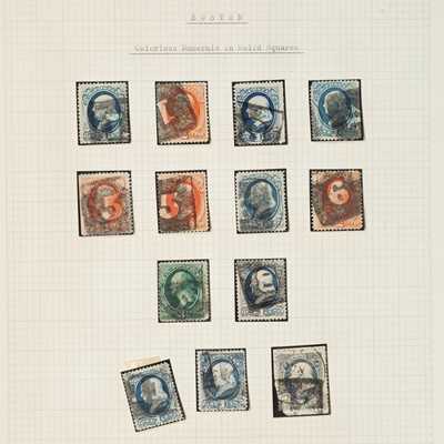 Lot 1024 - United States Bank Note Cancellation Collection