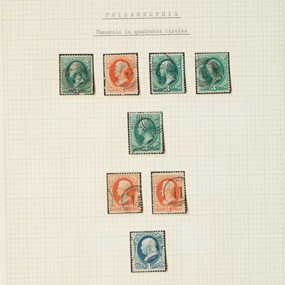 Lot 1024 - United States Bank Note Cancellation Collection