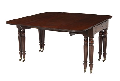 Lot 394 - Late Regency Inlaid Mahogany Extending Dining Table
