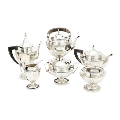 Lot 317 - American Sterling Silver Tea and Coffee Service