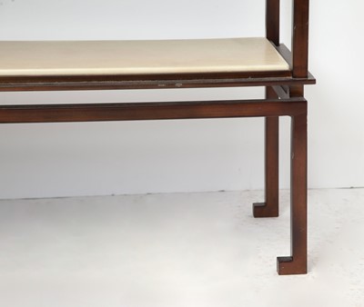 Lot 148 - Pair of Patinated Metal Six Tier Etageres