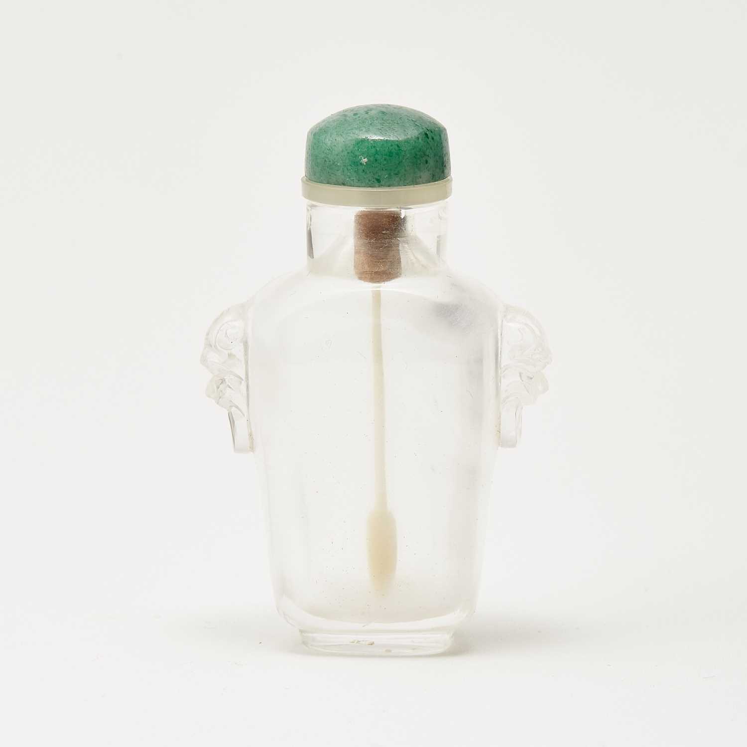 Lot 1 - A Chinese Rock Crystal Snuff Bottle