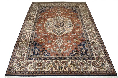Lot 416 - Tabriz-Style Carpet