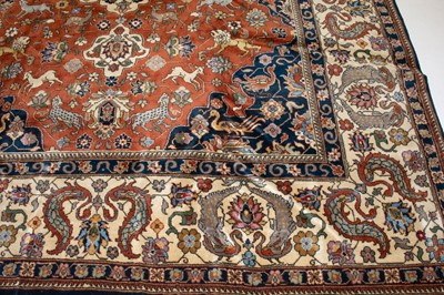 Lot 416 - Tabriz-Style Carpet