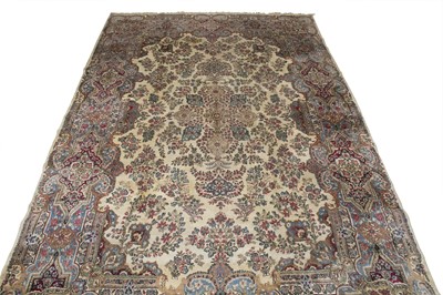 Lot 408 - Kerman Carpet