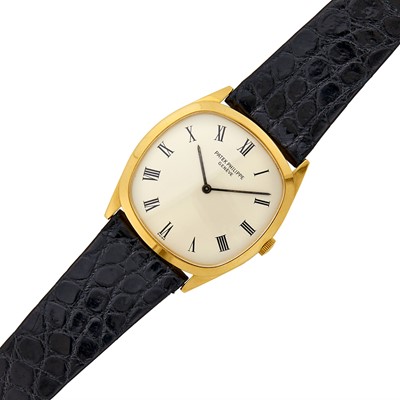 Lot 1033 - Patek Phillipe Gold 'Ellipse' Wristwatch, Ref. 3544