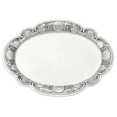 Lot 307 - Continental Silver Tray