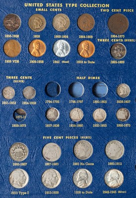 Lot 1072 - United States Half Cent to One Dollar Collection