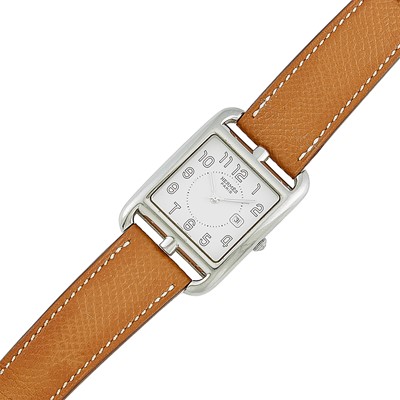 Lot 2147 - Hermès Stainless Steel 'Cape Cod' Wristwatch