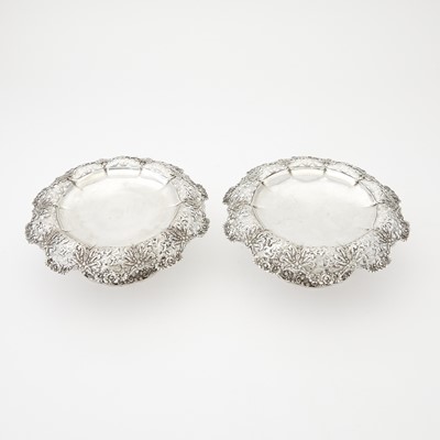 Lot 160 - Pair of Tiffany & Co. Sterling Silver Tazzae