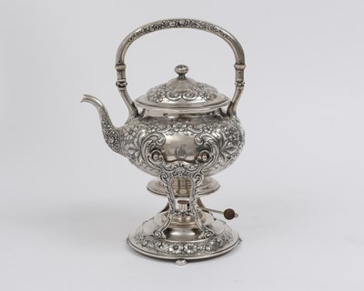 Lot 1177 - Gorham Sterling Silver Kettle-on-Stand