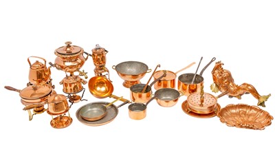 Lot 306 - Group of Copper Kitchen Items