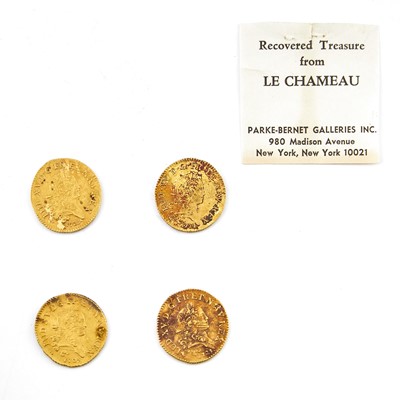Lot 1058 - France 1723 Le Chameau Shipwreck Coins