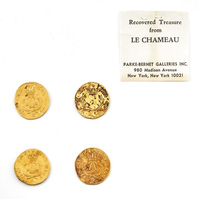 Lot 1058 - France 1723 Le Chameau Shipwreck Coins
