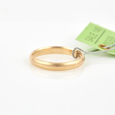 Lot 69 - Gold Wedding Ring, 14K 3 dwt.