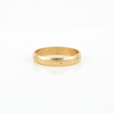Lot 215 - Gold Wedding Ring, 14K 2 dwt.