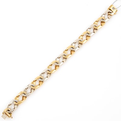 Lot 271 - Gold Flexible Bracelet, 18K 31 dwt., damaged