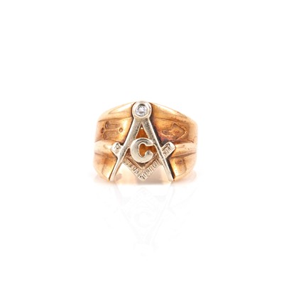 Lot 278 - Diamond Ring, 14K 6 dwt.