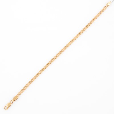 Lot 335 - Gold Flexible Bracelet, 18K 5 dwt.