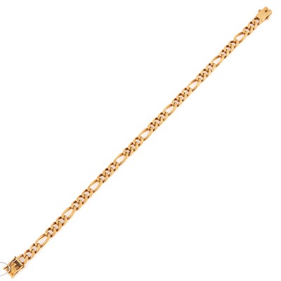 Lot 339 - Gold Flexible Bracelet, 18K 12 dwt.