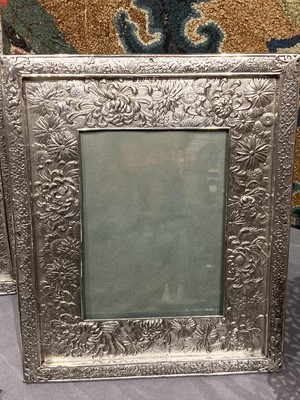 Lot 122 - Four Chinese Silver Plated Photograph Frames