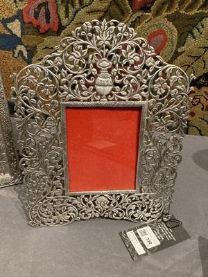 Lot 122 - Four Chinese Silver Plated Photograph Frames
