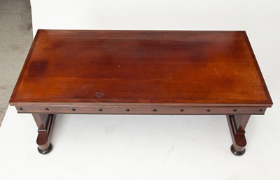Lot 318 - George IV Mahogany and Part-Ebonized Library Table