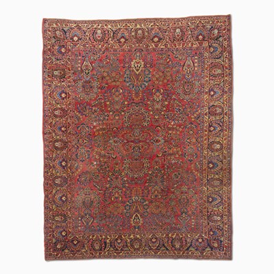 Lot 390 - Sarouk Carpet