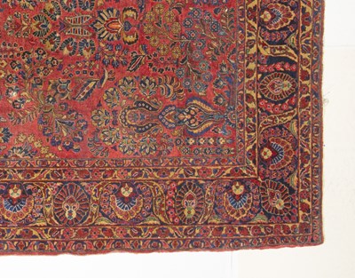 Lot 390 - Sarouk Carpet