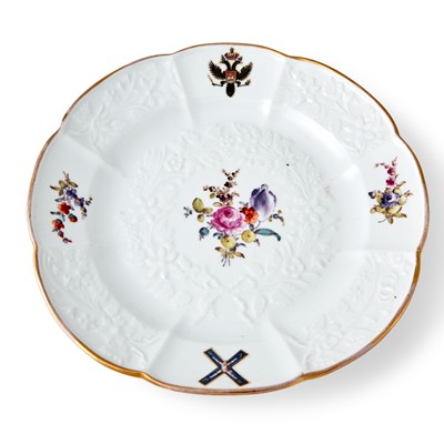 Lot 661 - Porcelain Plate from the Order of St. Andrew the First-Called Service