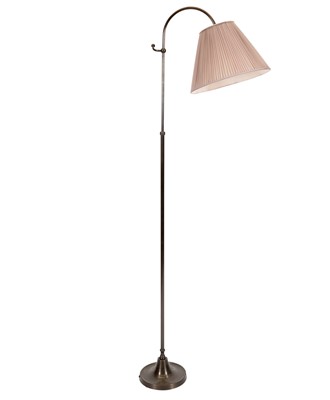 Lot 137 - Patinated Metal Floor Lamp