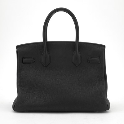 Lot 1239 - Hermès Black Birkin Handbag