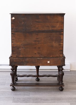 Lot 1057 - William and Mary Walnut High Chest of Drawers